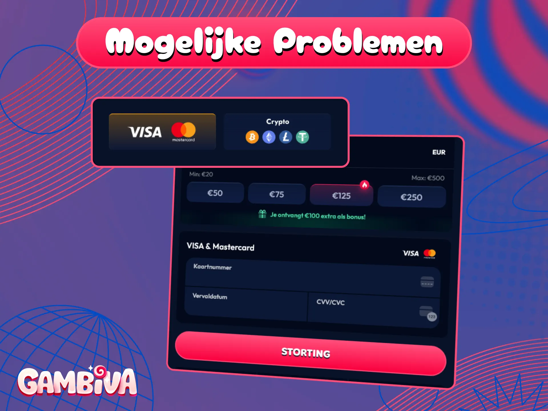 Vind direct een oplossing voor eventuele problemen met betalingen bij Gambiva.